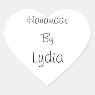 Handmade By Sticker