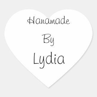 Handmade By Sticker