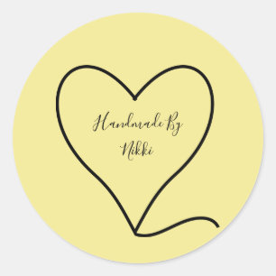 Handmade By Stickers