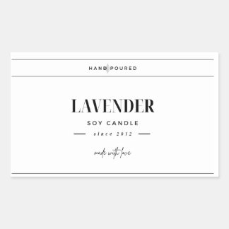 Handmade Candle Label | Customisable