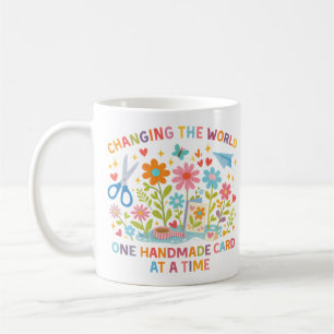 Handmade Card Maker Paper Crafts Hobby Coffee Mug