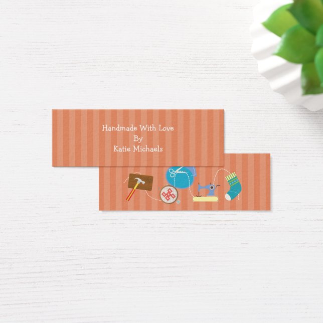Handmade Cards Mini, 3.0" x 1.0", Standard Matte (Desk)