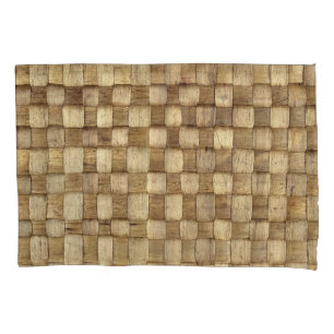 Handmade Craft Basket Seamless Texture Pillowcase