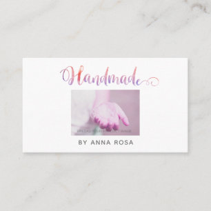 *~* HANDMADE Crafts Hand crafted Upload Business Card