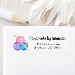 Handmade Crochet Business Return Address
