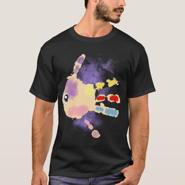 Handmade fish T-Shirt (Front)