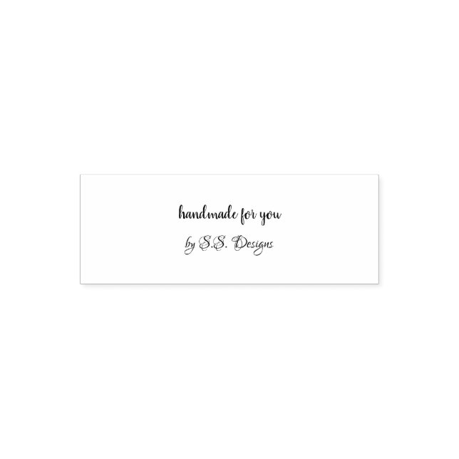 Handmade For You Self-inking Stamp (Design)