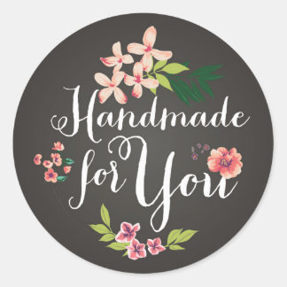 Handmade By Stickers | Zazzle.co.uk