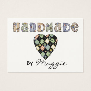"Handmade" Gift Enclosure Card / Tag by SRF