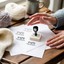 Handmade Gifts Rustic Love Heart Logo Packaging