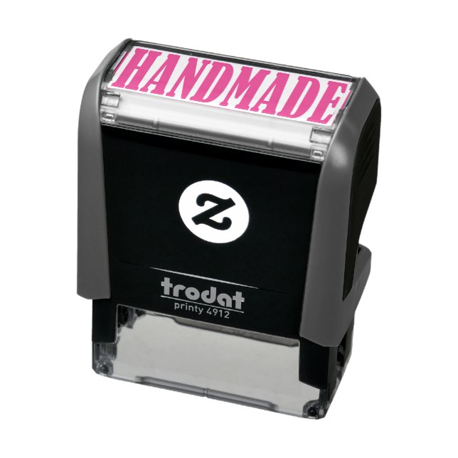 Handmade Homemade Business Framed Simple Words Self-inking Stamp (Product)