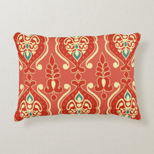 Handmade Ikat: Ethnic Boho Fabric Decorative Cushion