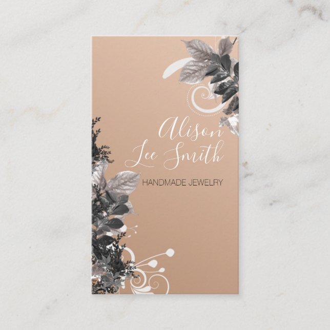 Handmade Jewellery Business Card (Front)