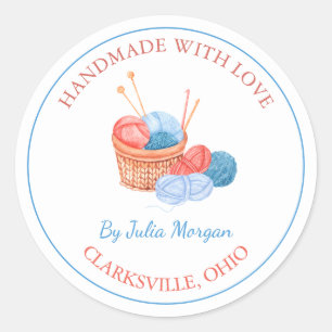 Handmade knit Label