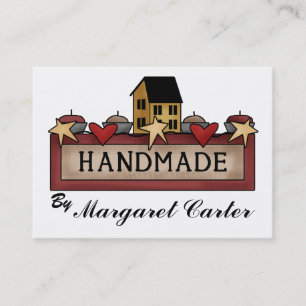 Handmade - Knitting Business Card