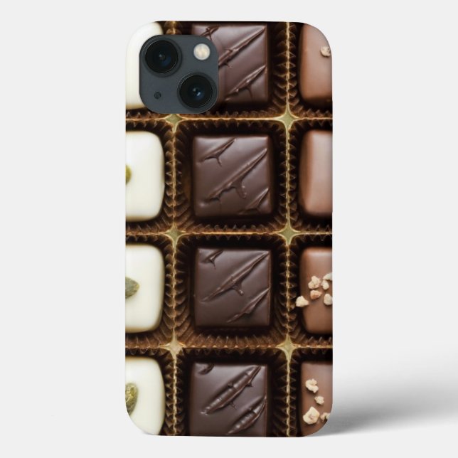 Handmade luxury chocolate in a box Case-Mate iPhone case (Back)