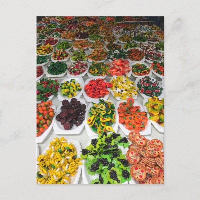 Handmade Magnets, Street Fair, New York City, NYC Postcard (Front)