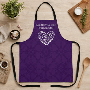 Handmade Pasta True Italian Tradition Culinary Art Apron
