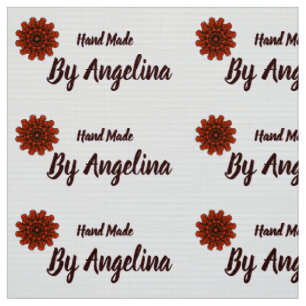 Handmade personalised sewing labels fabric