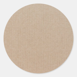 Handmade Product Vintage Kraft Paper Customisable Classic Round Sticker