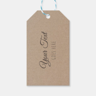 Handmade Product Vintage Simple Trendy Kraft Paper Gift Tags