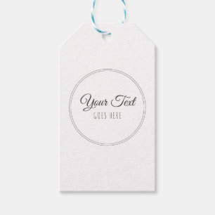 Handmade Product Vintage Simple Trendy Kraft Paper Gift Tags