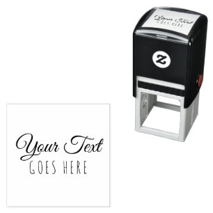 Handmade Product Vintage Simple Trendy Kraft Paper Self-inking Stamp