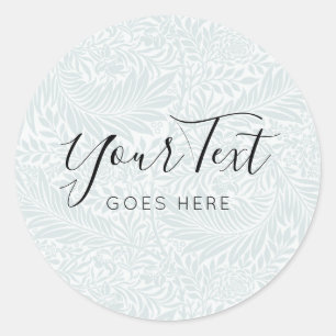Handmade Product Vintage Trendy floral print Class Classic Round Sticker