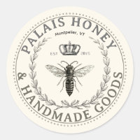 Handmade Products Apiary Honey Queen Wreath Crown 