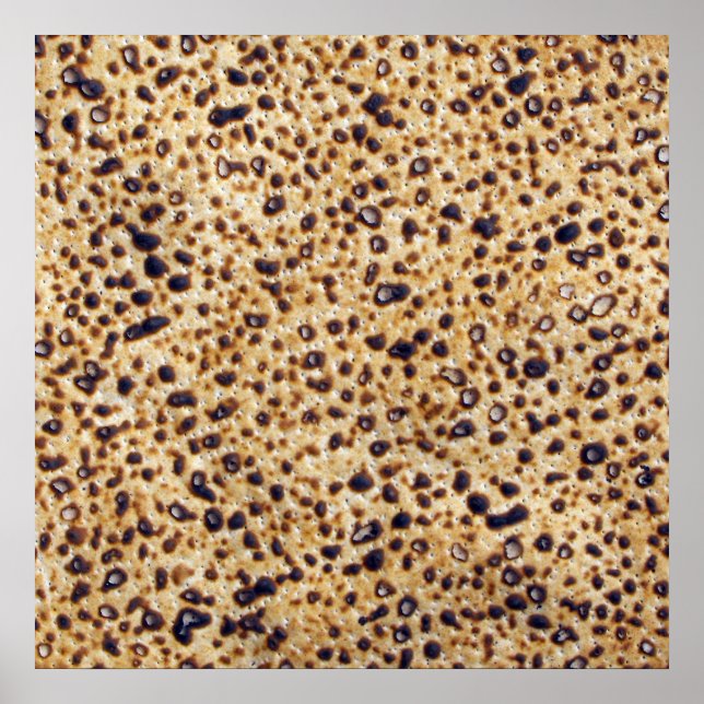 Handmade Shmura Matzah Poster (Front)