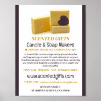 Handmade Soap, Candle & Soap Maker Advertising