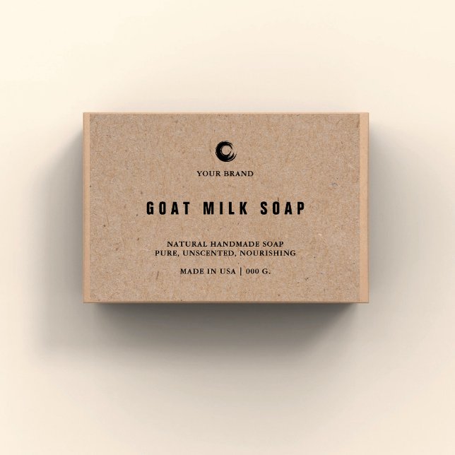 Handmade Soap Kraft Label (Creator Uploaded)