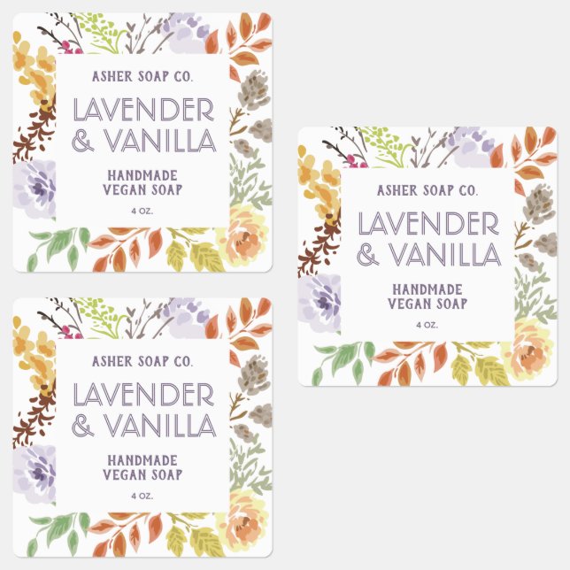 Handmade Soap Label | Your Logo Here Business (Group)