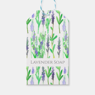Handmade Soap Lavender Flowers Herb Shop Price Tag
