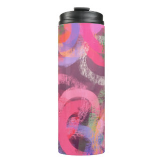 Handmade surreal abstract pattern. Modern artistic Thermal Tumbler