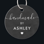 Handmade Tags, Custom Craft Shop Tag, Chalkboard Favour Tags<br><div class="desc">These are the perfect little gift tags. You can customise front and back text.</div>