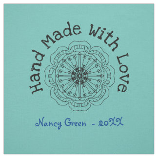 Handmade Uncut Personalised Quilt Sewing Labels  Fabric