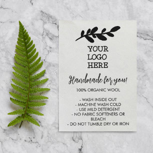 Handmade Wash Instructions Social Media Logo