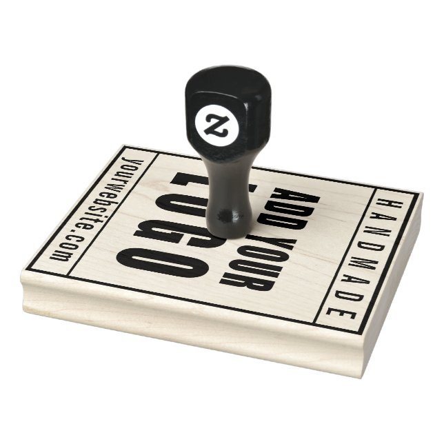 Handmade Website Custom Business Logo Custom Rubbe Rubber Stamp (Stamp)