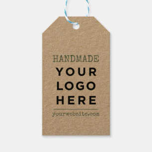Handmade Website Your Business Logo Custom Product Gift Tags