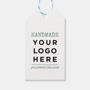Handmade Website Your Business Logo Custom Product Gift Tags