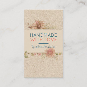 Handmade With Love Business Card