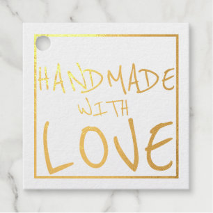 Handmade With Love Crafting Business Personalised Favour Tags