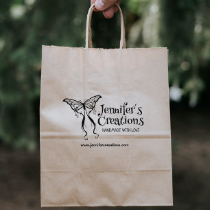 Handmade With Love Creations, Cute Butterfly  Rubber Stamp