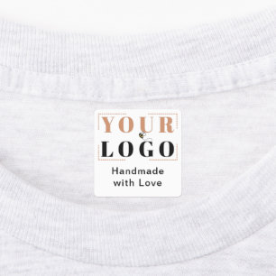 Handmade with Love Custom Logo Clothing Garment