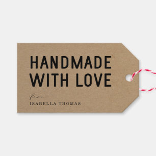 Handmade with Love Gift Tags
