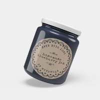 Handmade With Love Jam Label Canning Sticker