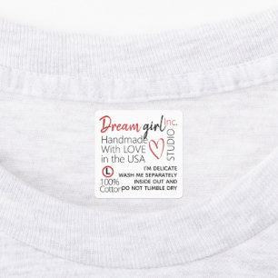 Handmade With Love Personalised