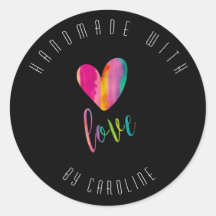 Handmade with Love Personalised