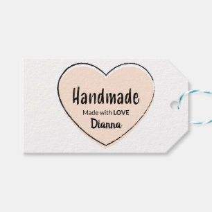 Handmade with love! Personalised gift giving  Tags